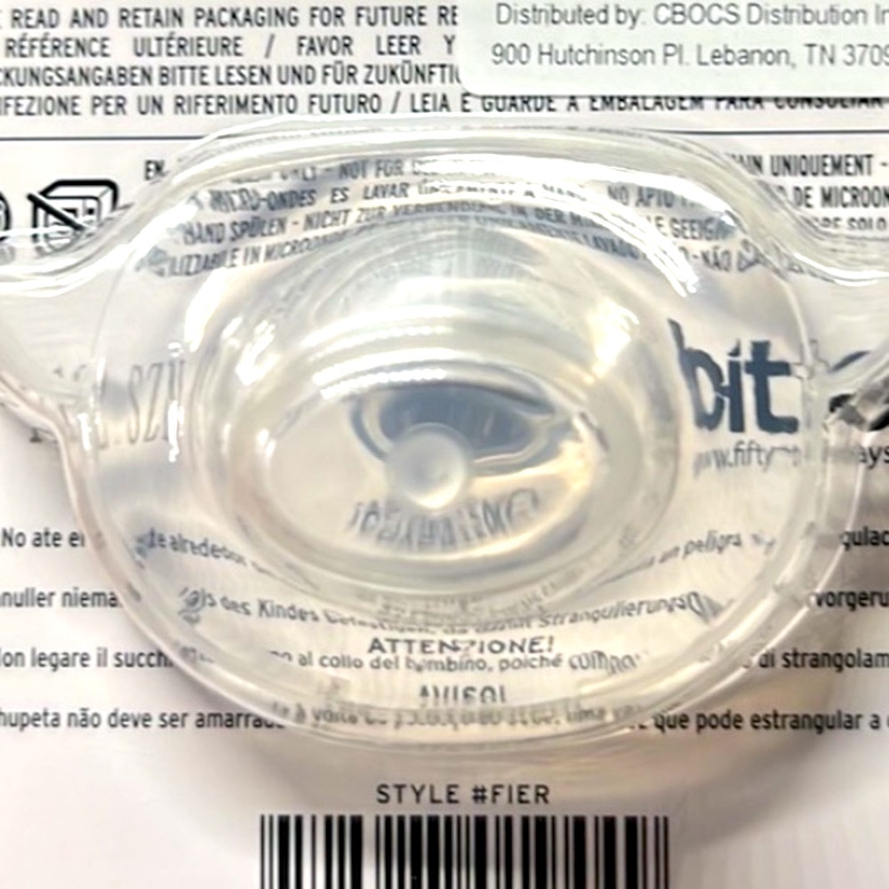 NWT 👶 FRED “CHILL, BABY” FUNNY MUSTACHE SILICONE PACIFIER SUCETTE Baby Boy 0-6+ - Picture 3 of 11